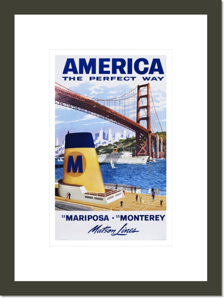 America: The Perfect Way Travel Poster