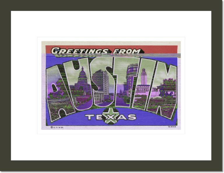 Greeting Card from Austin, Texas