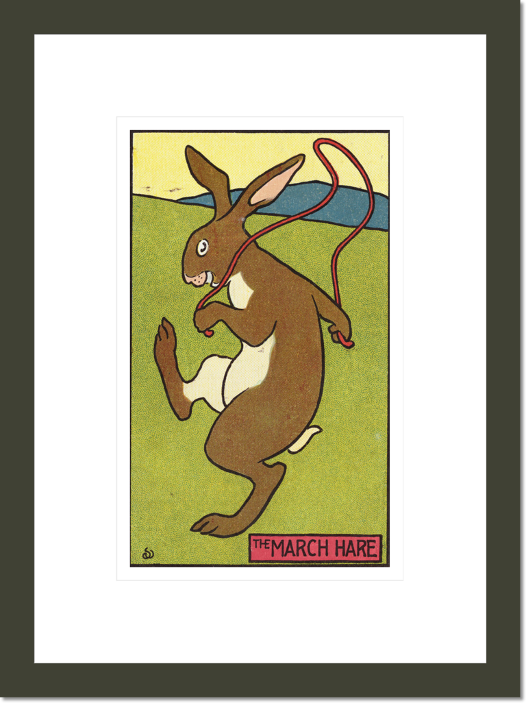 The March Hare Postcard