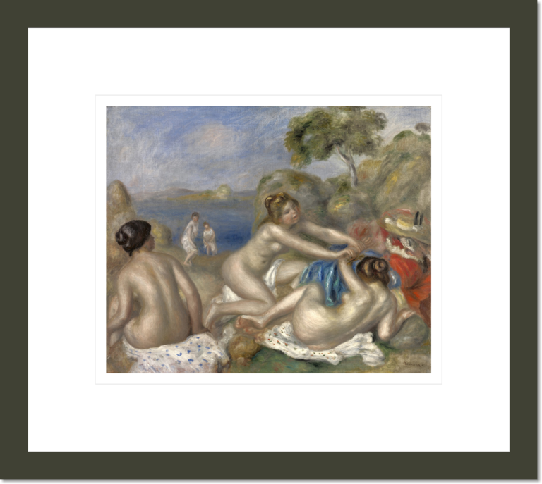 Bathers Playing with a Crab (Trois baigneuses au crabe)