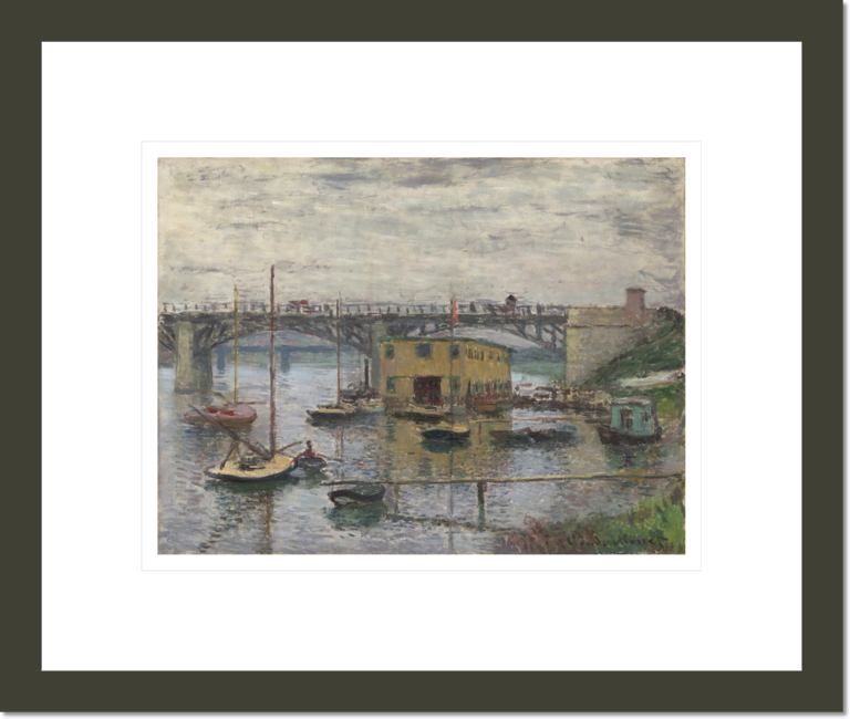 Bridge at Argenteuil on a Gray Day