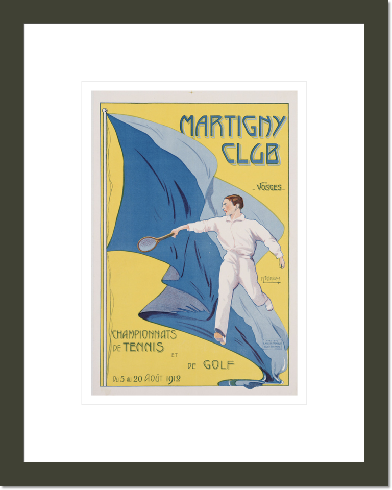 Martigny Club poster