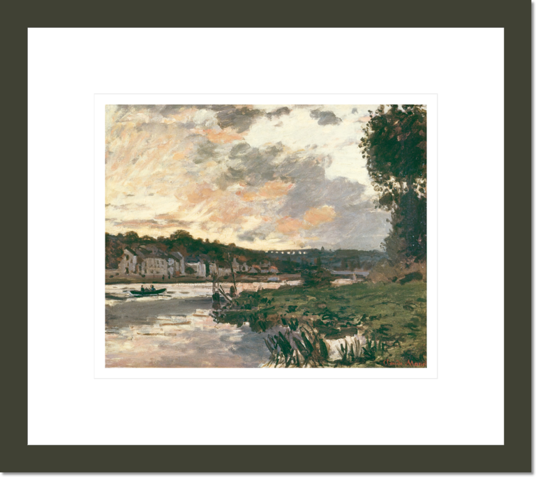 Seine at Bougival, Evening