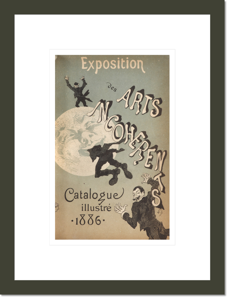 Cover illustration for Exposition des Arts Incohérents