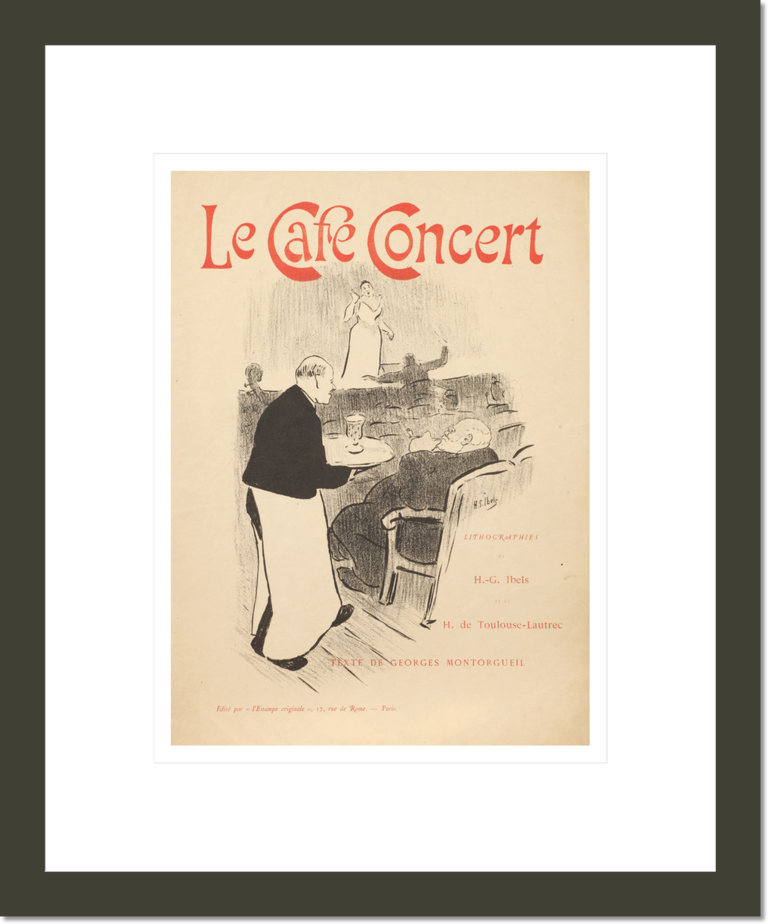 Cover for Le Café-Concert