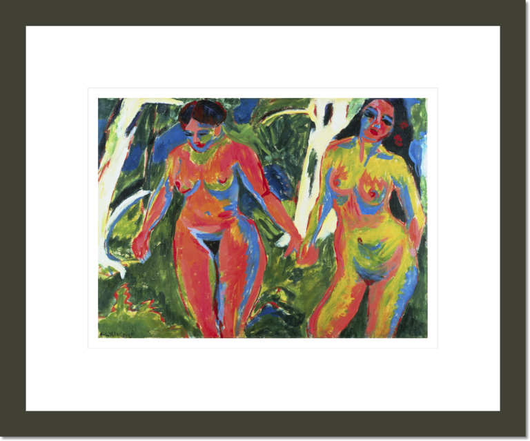 Two Nude Women in the Forest