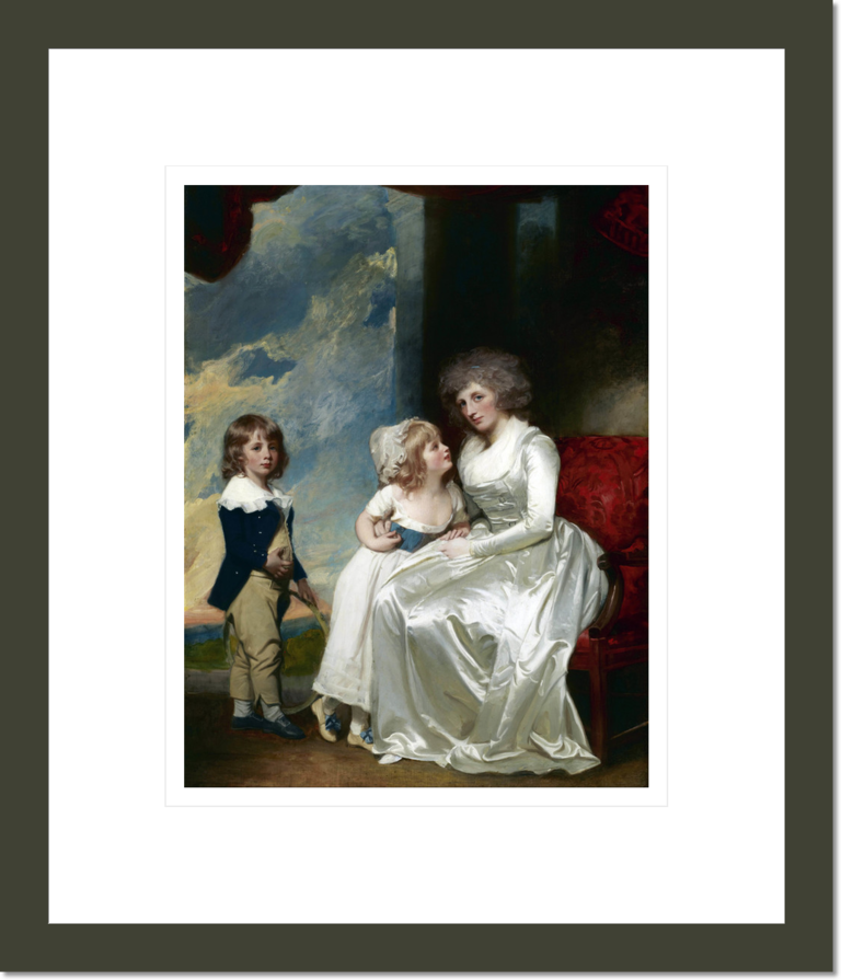 Henrietta, Countess of Warwick, and Her Children