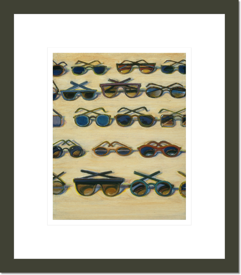 Five Rows of Sunglasses