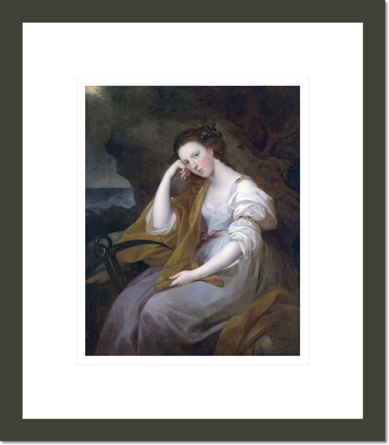 Portrait of Louisa Leveson-Gower as Spes