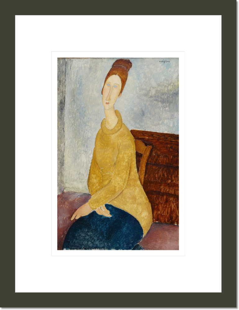 Jeanne Hébuterne with Yellow Sweater (Le Sweater jaune)