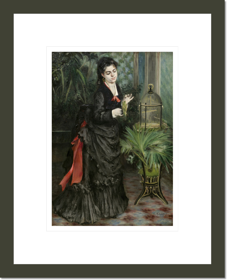 Woman with Parrot (La Femme à la perruche)
