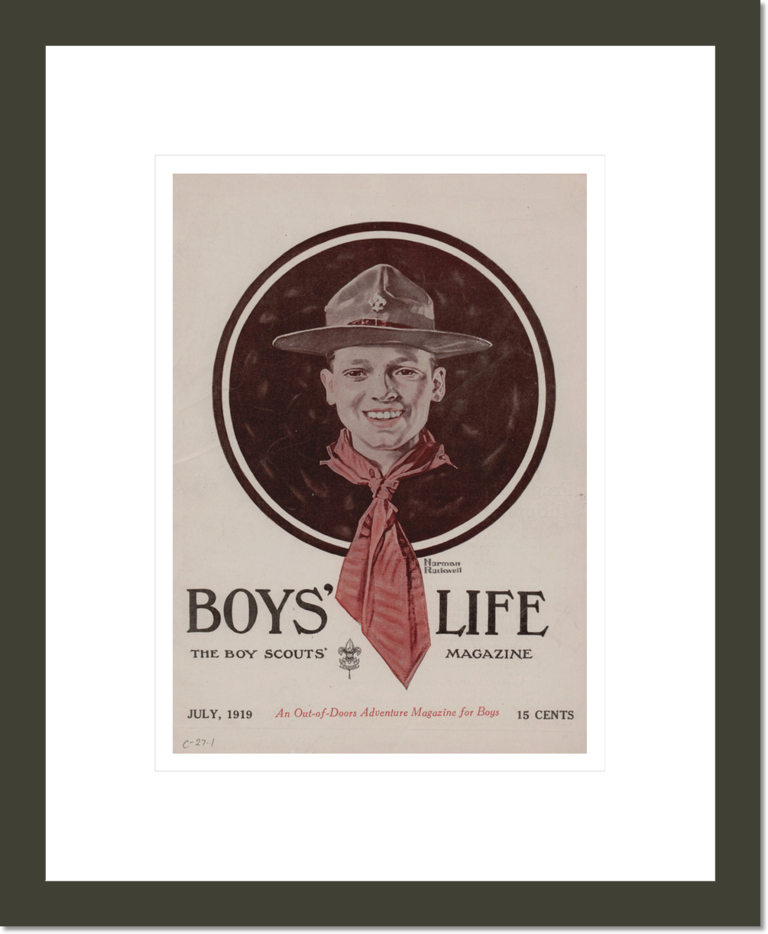 Boys' Life magazine cover, 1919