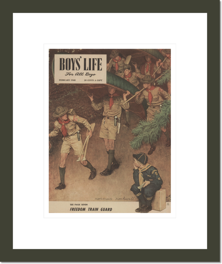 Boys' Life magazine cover, 