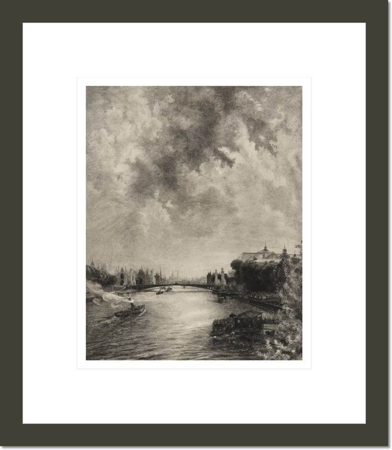 Untitled (View of the Seine) from the series Souvenirs de l'Exposition
