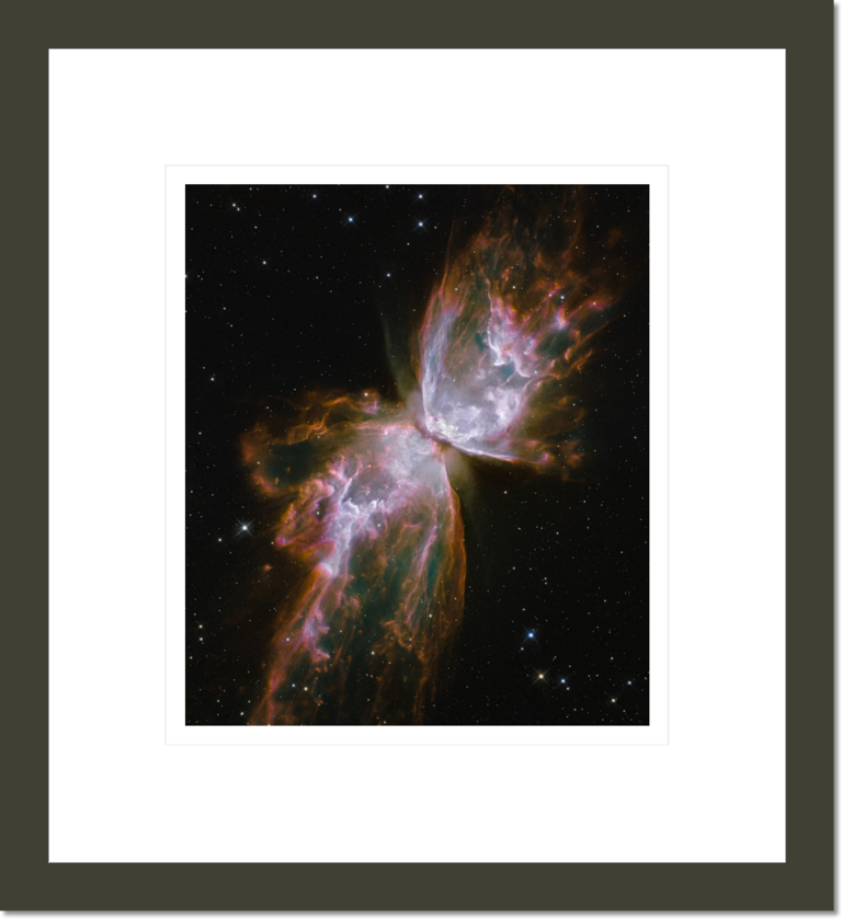 NGC 6302, also called the Bug Nebula, Butterfly Nebula