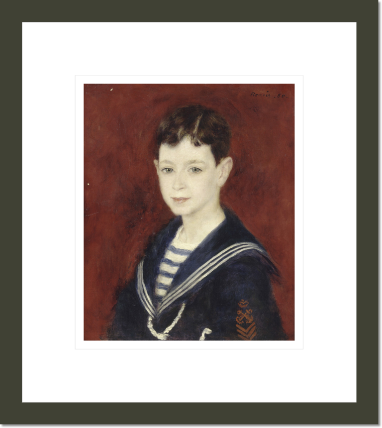 Fernand Halphen as a Boy