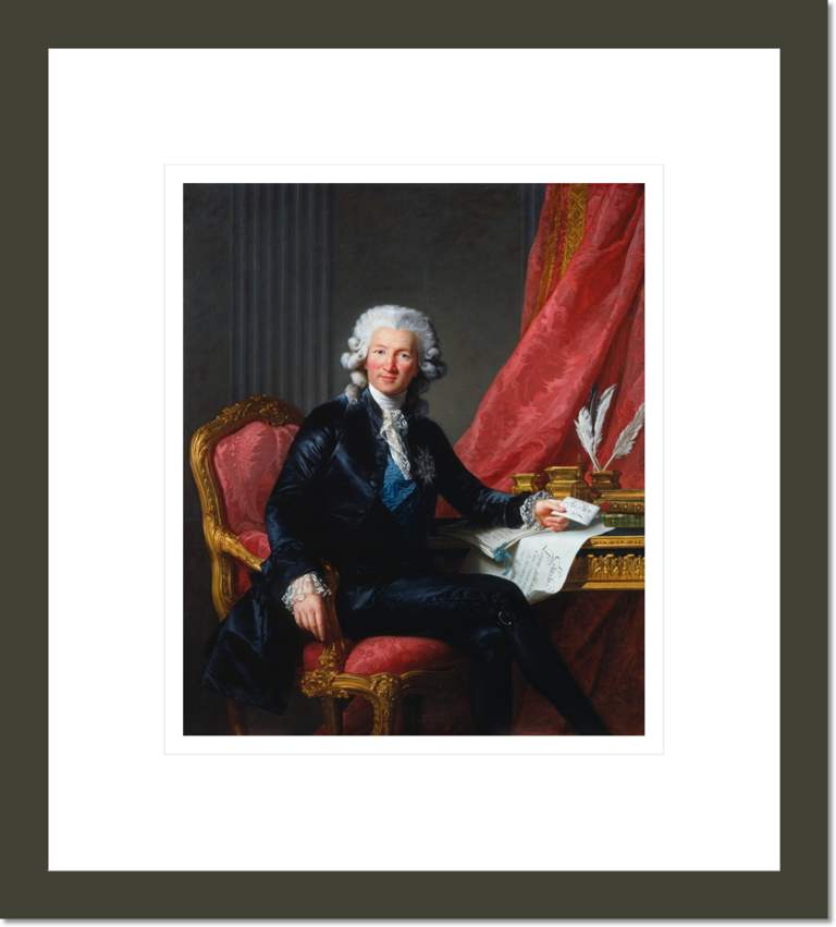 Portrait of Charles-Alexandre de Calonne (1734-1802)