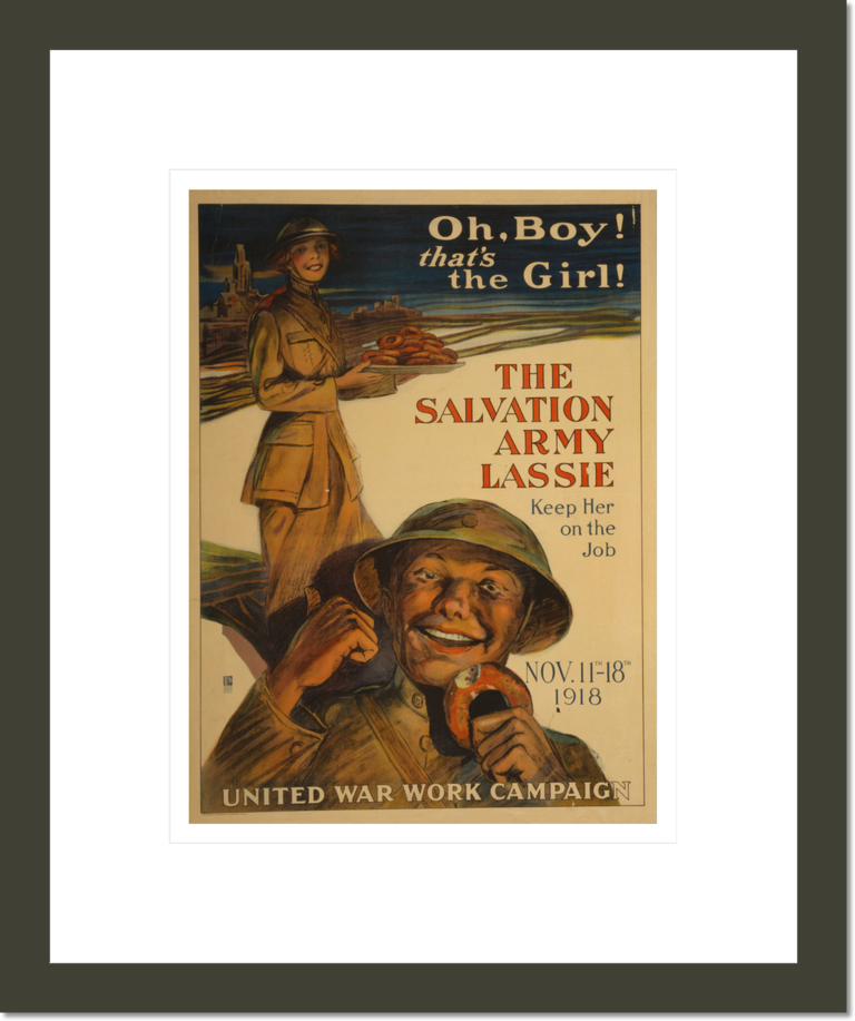 Oh, boy that's the girl! The Salvation Army lassie--keep her on the job / G. M. Richards.