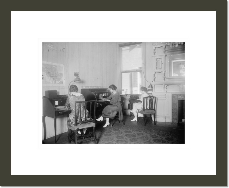 WOMAN SUFFRAGE. NATIONAL WOMEN'S PARTY, INTERIOR