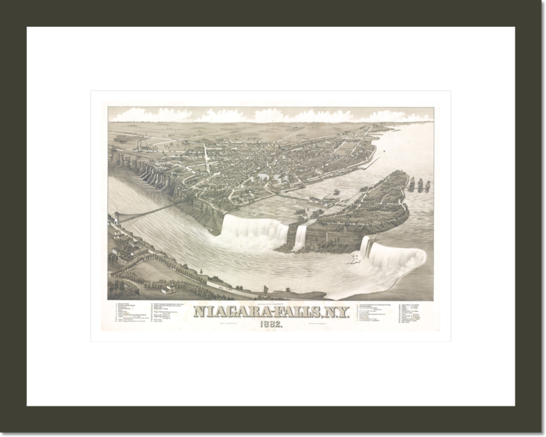 Niagara-Falls, N.Y. 1882.