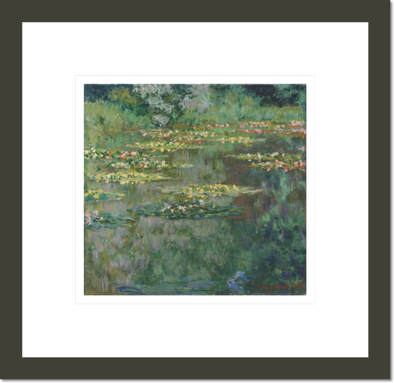 Waterlilies or The Water Lily Pond (Nymphéas)