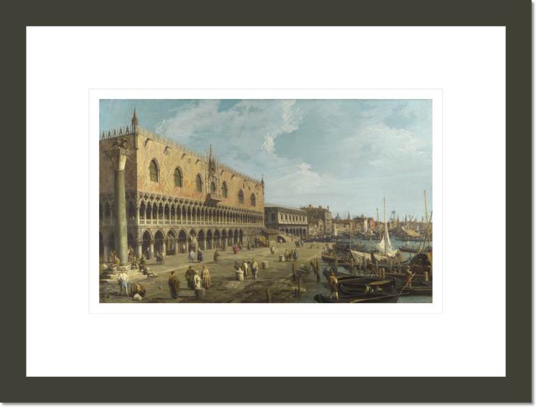 Venice: The Doge's Palace and the Riva degli Schiavoni