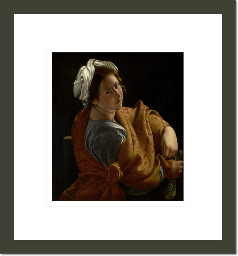 Portrait of a Young woman as a Sibyl
