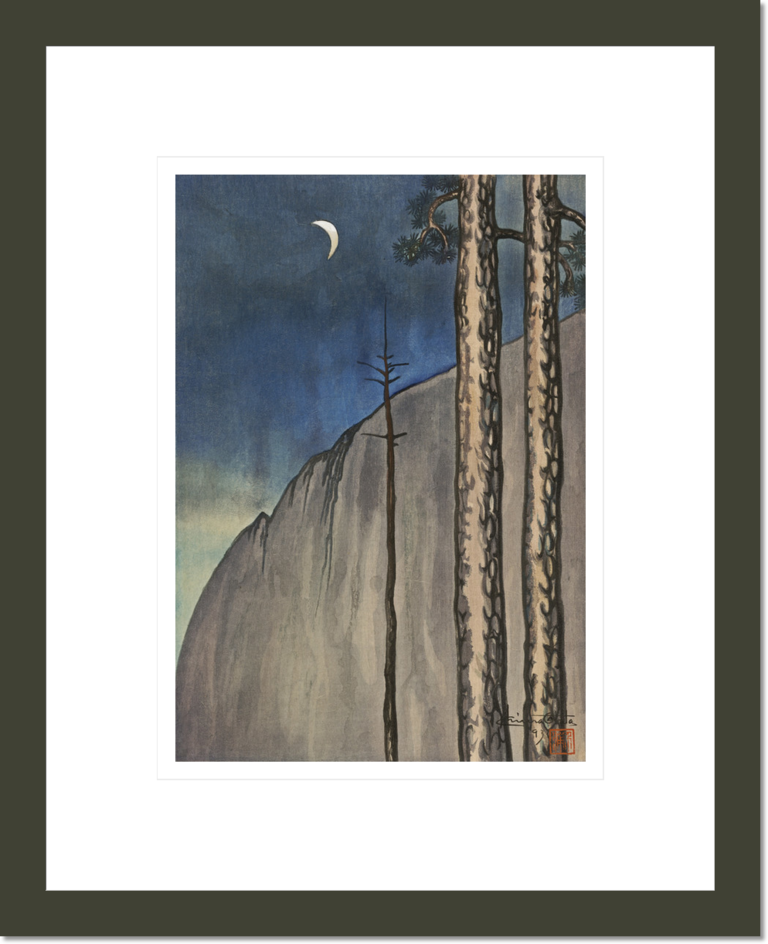 Evening Moon: Yosemite