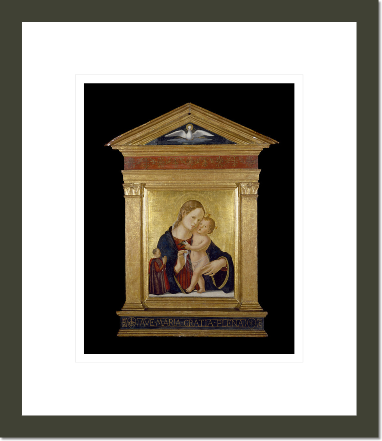 Virgin and Child with Donor