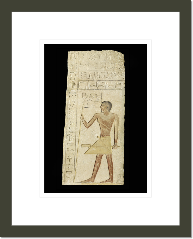 Relief depicting Ankh-neb-ef (one of a pair), VIth Dynasty