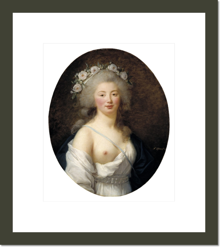 Portrait of a Young Lady as Flora