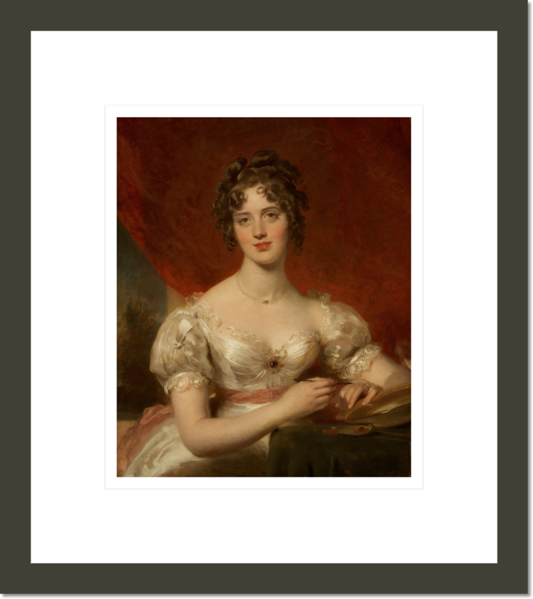 Portrait of Mary Ann Bloxam (later Mrs. Frederick H. Hemming)