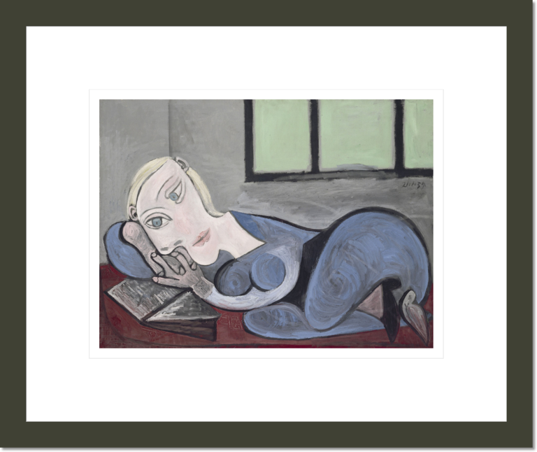 Femme couchee lisant (Reclining Woman Reading)