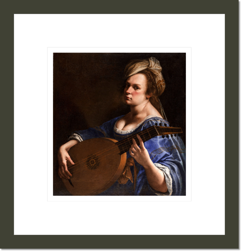 Self-Portrait as a Lute Player