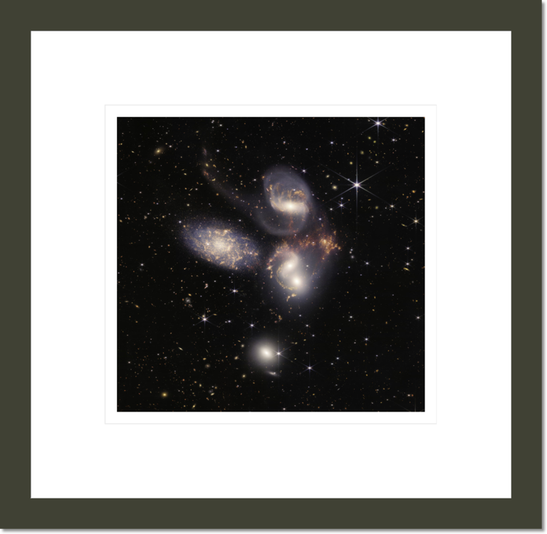 Webb Telescope: Stephan's Quintet