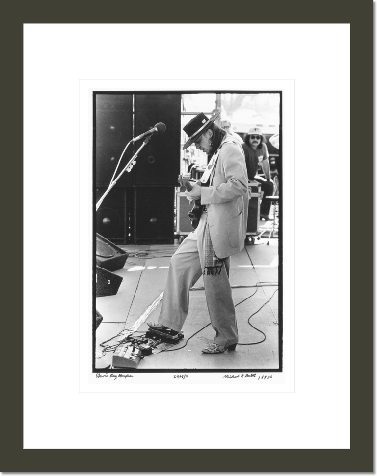 Stevie Ray Vaughan at New Orleans Jazz & Heritage Festival