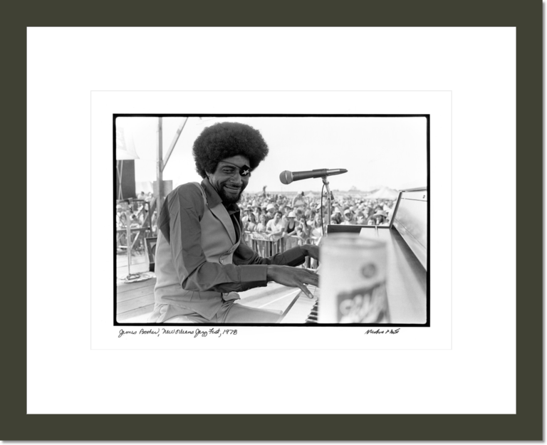 James Booker at New Orleans Jazz & Heritage Festival