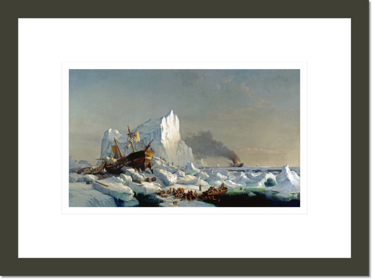 Sealers Crushed by Icebergs, 1866