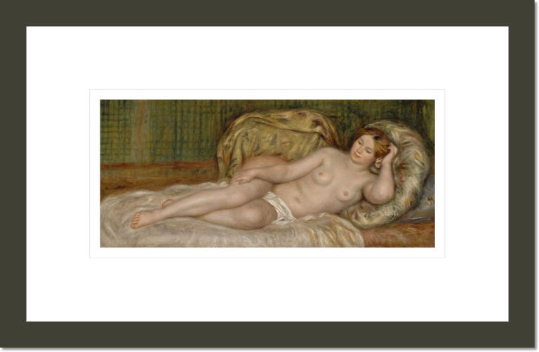 Nude on Cushions, also called Large Nude (Nu sur les coussins, dit aussi Grand nu)