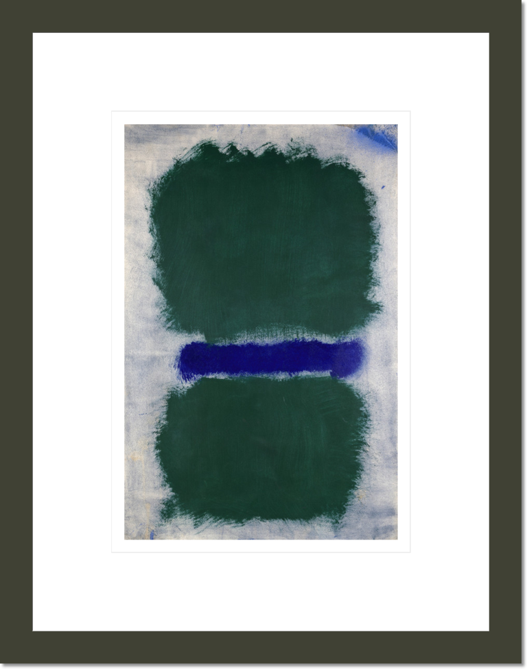 Untitled (Green Divided by Blue)