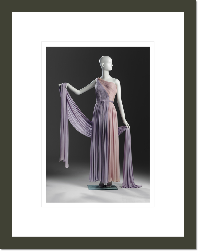 Evening gown and wrap