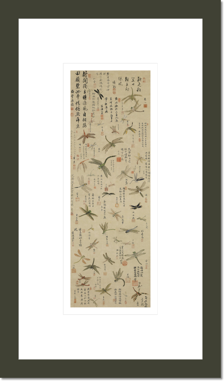 Dragonflies, Edo period