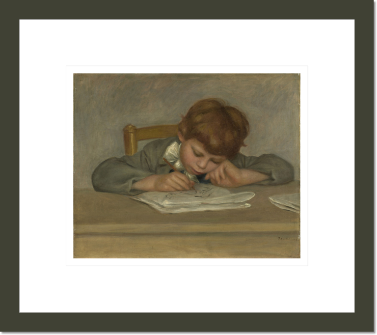 The Artist's Son, Jean Drawing (Jean Renoir Dessinart)