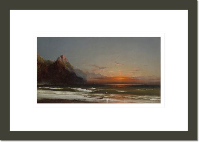Evening on the Seashore, 1867