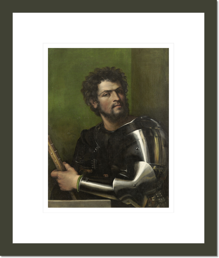 Portrait of a Man in Armor, c. 1512