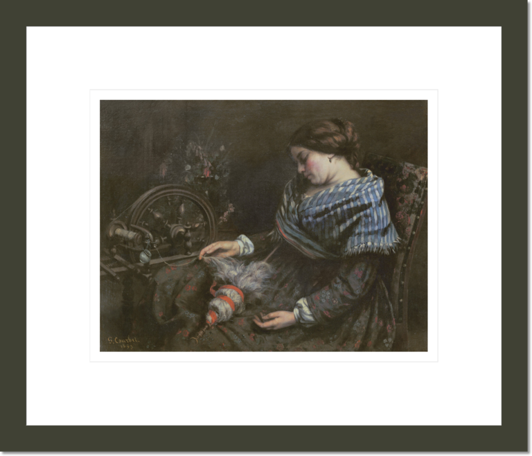The Sleeping Embroiderer