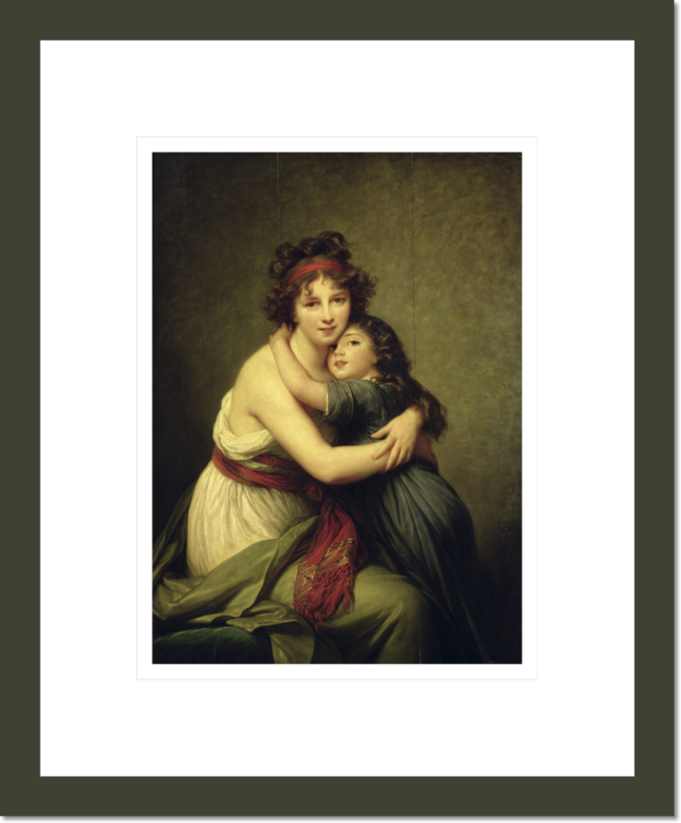 Madame Vigée-LeBrun and her Daughter, Jeanne-Lucie-Louise