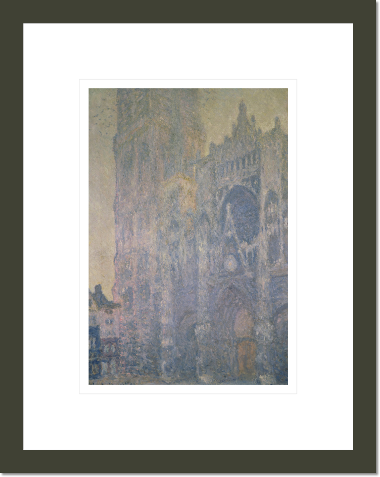 Rouen Cathedral, Harmony in White, Morning Light